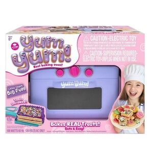 NIB Yum yum real Baking Oven for Kids